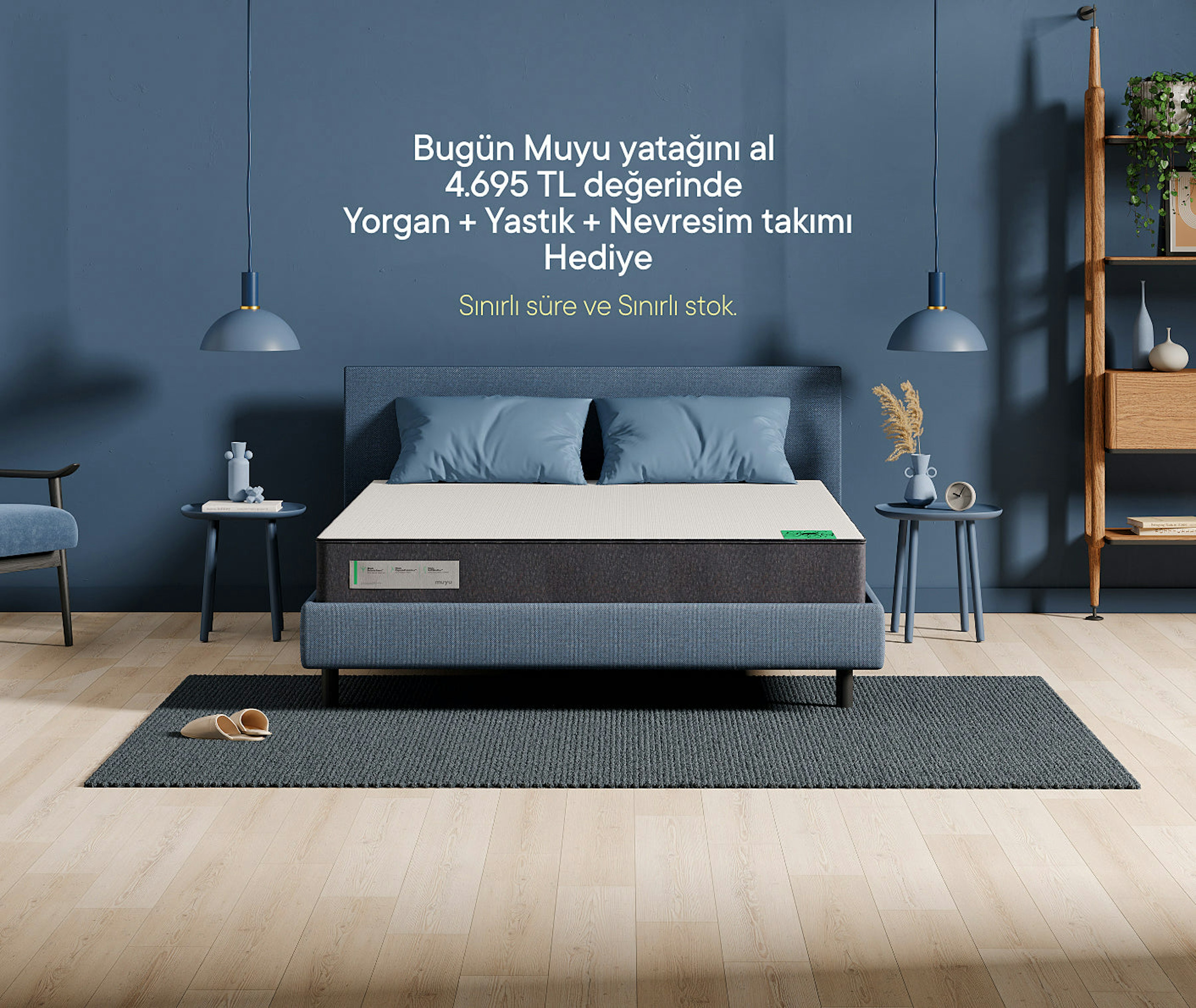 Muyu Original® Yatak Rahat uyuyabileceğiniz ortopedik visco yatak